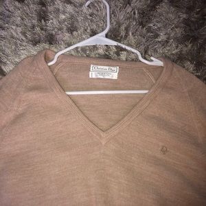 Authentic Christian Dior knit sweater